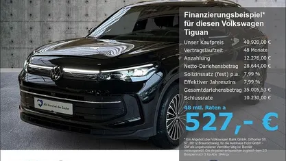 Gebraucht VW Tiguan Goal 150 PS (110 kW) 2025 Schwarz SUV