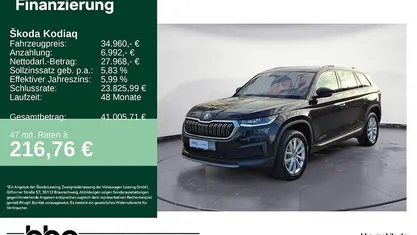 Schwarz Gebraucht 2023 Skoda Kodiaq Style SUV | 34.960 € (Fairer Preis)