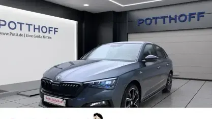 Gebraucht Skoda Scala Monte Carlo 150 PS (110 kW) 2021 Quarzgrau metallic Kleinwagen