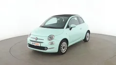 Grün Gebraucht 2015 Fiat 500C Lounge Cabrio | 8.310 € (Fairer Preis)