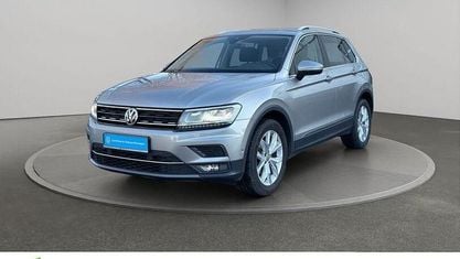 Używany VW Tiguan Highline 150 KM (110 kW) 2018 Srebrny SUV