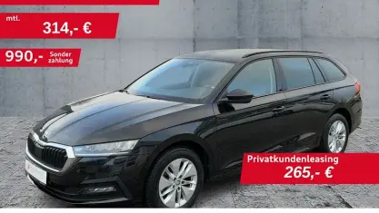 Gebraucht Skoda Octavia Ambition 115 PS (84 kW) 2022 Schwarz Kombi