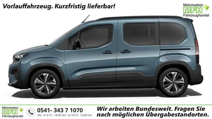 Kiama blau metallic Neu 2025 Peugeot Rifter GT Van / Kleinbus | 33.308 € (Fairer Preis)