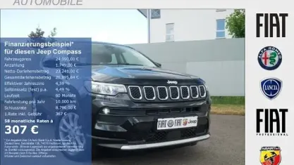 Gebraucht Jeep Compass Altitude 131 PS (96 kW) 2024 Schwarz SUV
