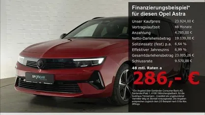 Usata Opel Astra 145 CV (106 kW) 2024 Rosso Station wagon