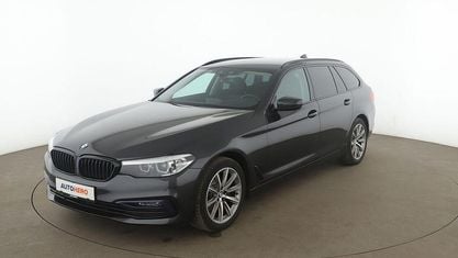 Usata BMW 520 Sport Line 190 CV (139 kW) 2019 Grigio Station wagon