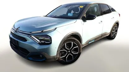 Island blau metallic island blau metallic Neu 2025 Citroën e-C4 Shine Limousine | 23.638 € (Fairer Preis)