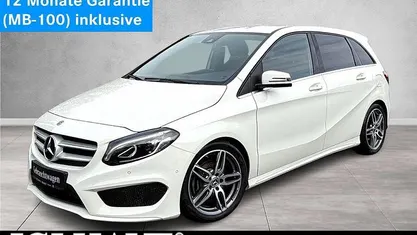 Gebraucht Mercedes B220 Business 184 PS (135 kW) 2018 Weiss zirrusweiß Van / Kleinbus
