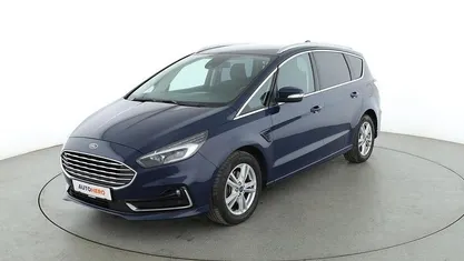 Blau Gebraucht 2020 Ford S-MAX Titanium Van / Kleinbus | 20.090 € (Guter Preis)