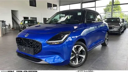 Frontier blue pearl metallic / Gebraucht 2025 Suzuki Swift Comfort+ Kleinwagen | 17.970 € (Fairer Preis)