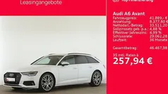 Gletscherweiß metallic Gebraucht 2023 Audi A6 Sport Kombi | 41.889 € (Fairer Preis)