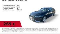 Mythosschwarz metallic Gebraucht 2024 Audi A4 Ambiente Kombi | 33.950 € (Fairer Preis)