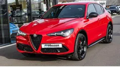 Rot Gebraucht 2024 Alfa Romeo Stelvio Competizione SUV | 43.685 € (Fairer Preis)