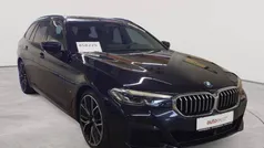 M carbonschwarz metallic Gebraucht 2021 BMW 530 Sport Line Kombi | 28.990 € (Fairer Preis)
