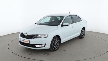 Occasion Skoda Rapid Drive 110 ch (80 kW) 2017 Blanc Citadine
