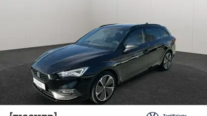 Używany Seat Leon ST FR 150 KM (110 kW) 2022 Czarny Kombi