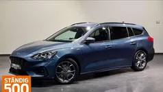 Blau, chrome blue metallic Gebraucht 2020 Ford Focus ST-Line Limousine | 18.890 € (Fairer Preis)