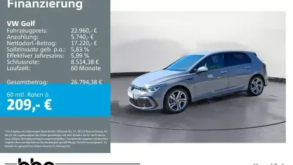 Gebraucht VW Golf VIII R-line 131 PS (96 kW) 2024 Grau Limousine
