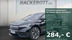 Schwarz Gebraucht 2022 Skoda Enyaq iV RS SUV | 45.450 € (Guter Preis)