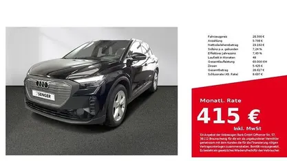 Schwarz Gebraucht 2022 Audi Q4 e-tron SUV | 28.990 € (Fairer Preis)