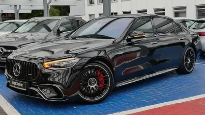 Metalliclack obsidianschwarz Gebraucht 2024 Mercedes S63 AMG AMG Limousine | 173.890 € (Superpreis)