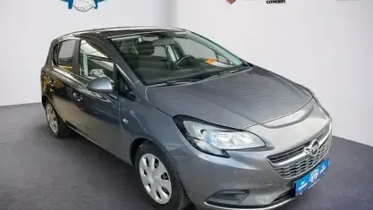 Gebraucht Opel Corsa Edition 90 PS (66 kW) 2016 Shiny grey (rock) Kleinwagen