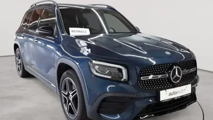 Gebraucht Mercedes GLB220 AMG line 190 PS (139 kW) 2023 Denimblau metallic SUV