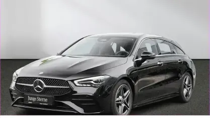 Gebraucht Mercedes CLA200 Shooting Brake Advanced Plus 163 PS (119 kW) 2024 Unilack nachtschwarz Kombi