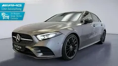 Metalliclack mountaingrau Gebraucht 2022 Mercedes A220 AMG line Limousine | 33.980 € (Fairer Preis)