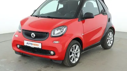 Second-hand Smart ForTwo Cabrio Basis 71 CP (52 kW) 2019 Roșu Cabrio