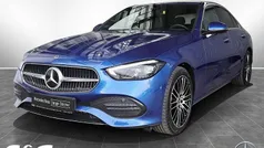 Metalliclack spektralblau Gebraucht 2024 Mercedes C200 Avantgarde Limousine | 39.890 € (Fairer Preis)