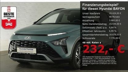 Brugt Hyundai Bayon GO! 101 HK (74 kW) 2024 Grøn SUV