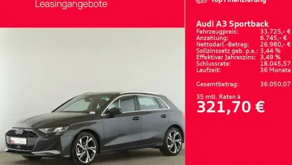 Second-hand Audi A3 Advanced Plus 116 CP (85 kW) 2025 Berlinǎ