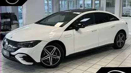 Brugt Mercedes EQE350 AMG 214 kW (292 HK) 2025 Hvid Sedan