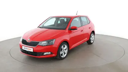 Gebraucht Skoda Fabia Joy 75 PS (55 kW) 2016 Rot Limousine