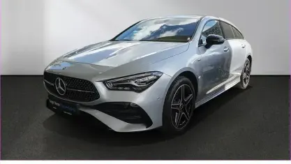 Brugt Mercedes CLA250e Shooting Brake AMG 218 HK (160 kW) 2025 Sølv Stationcar
