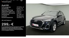 Mythosschwarz metallic Gebraucht 2022 Audi Q5 S-Line SUV | 37.570 € (Superpreis)