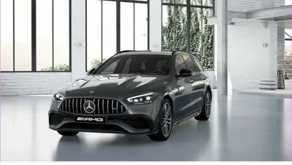 Usata Mercedes C43 AMG AMG 408 CV (300 kW) 2023 Grigio Station wagon