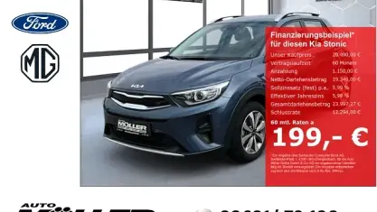 Gebraucht Kia Stonic Vision 101 PS (74 kW) 2025 Blau SUV