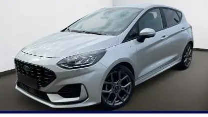 Brugt Ford Fiesta ST-Line 101 HK (74 kW) 2023 Sølv Hatchback