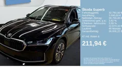 Schwarz Gebraucht 2024 Skoda Superb Selection Kombi | 32.780 € (Guter Preis)