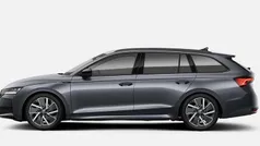 Stahlgrau Neu 2025 Skoda Octavia SportLine Kombi | 36.204 € (Fairer Preis)