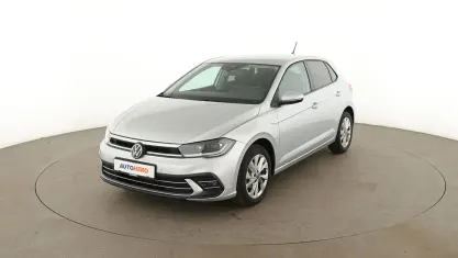 Gebraucht VW Polo Style 95 PS (69 kW) 2021 Silber Kleinwagen