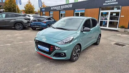 Grün Neu 2025 Hyundai i10 N Line Kleinwagen | 18.990 € (Fairer Preis)