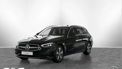 Gebraucht Mercedes C300e Avantgarde 204 PS (150 kW) 2023 Unilack schwarz Kombi