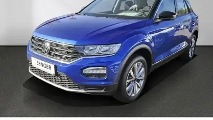 Gebraucht VW T-Roc Style 150 PS (110 kW) 2021 Ravennablau SUV