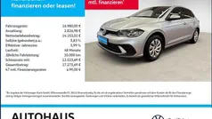 Silber (reflexsilber metallic) Gebraucht 2024 VW Polo Life Kleinwagen | 16.980 € (Guter Preis)