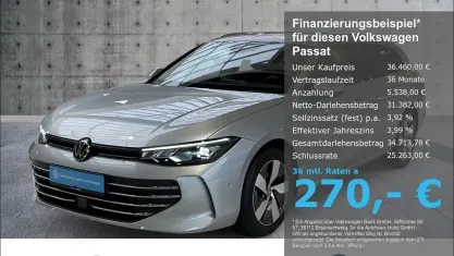 Używany VW Passat Business 150 KM (110 kW) 2025 Srebrny Kombi