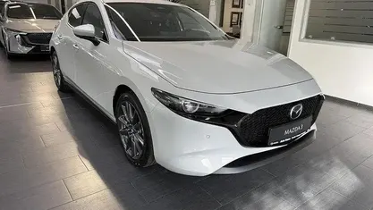 Ny Mazda 3 Exclusive-Line 140 HK (102 kW) 2026 Hvid Sedan