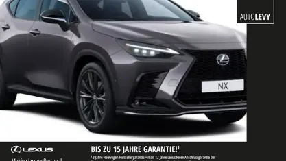 Neu Lexus NX450h+ Sport Line 292 PS (214 kW) 2026 1l1  obsidiangrau SUV